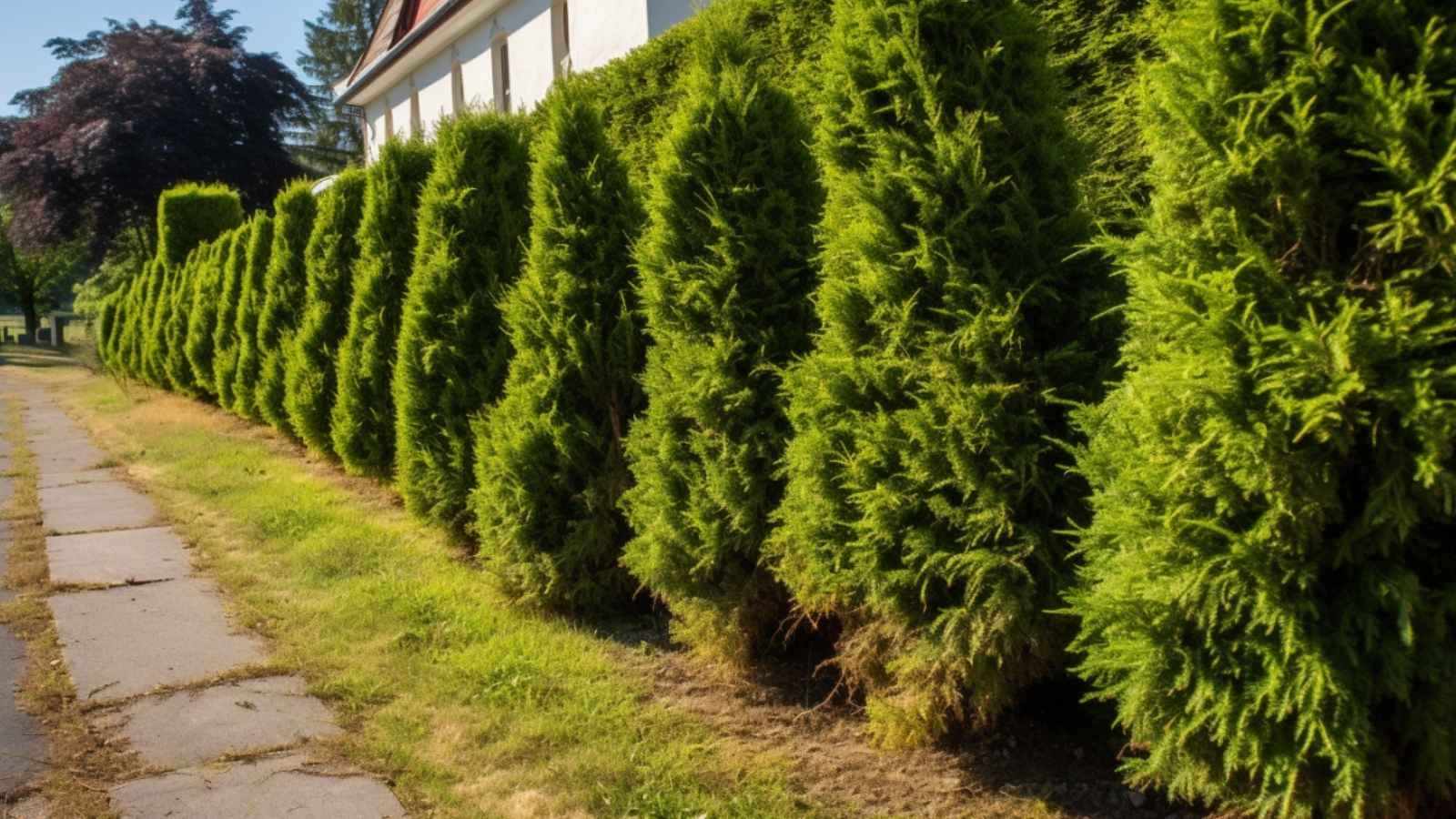 comment arracher des thuyas