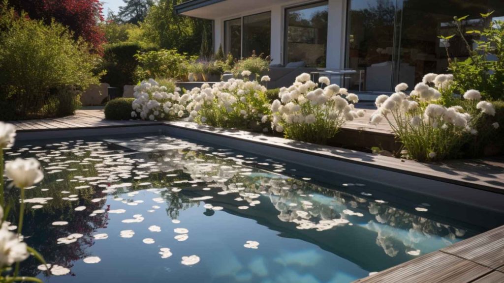 lutilisation constante de chlore et dalgicide peut egalement contribuer a empecher une piscine verte