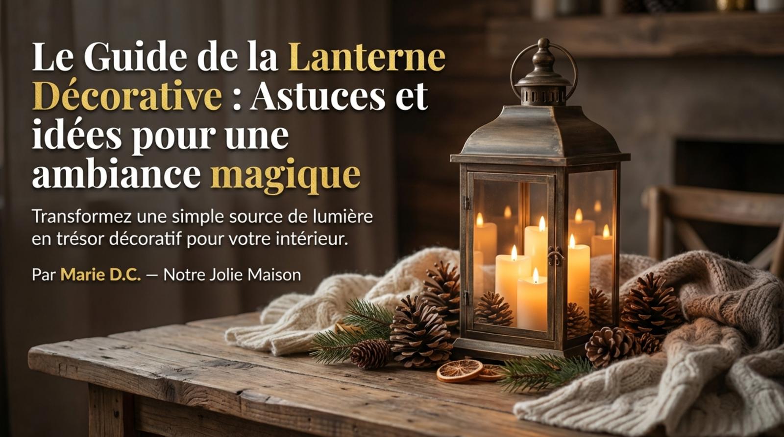 comment décorer l’intérieur d’une lanterne astuces et idées pour une ambiance magique