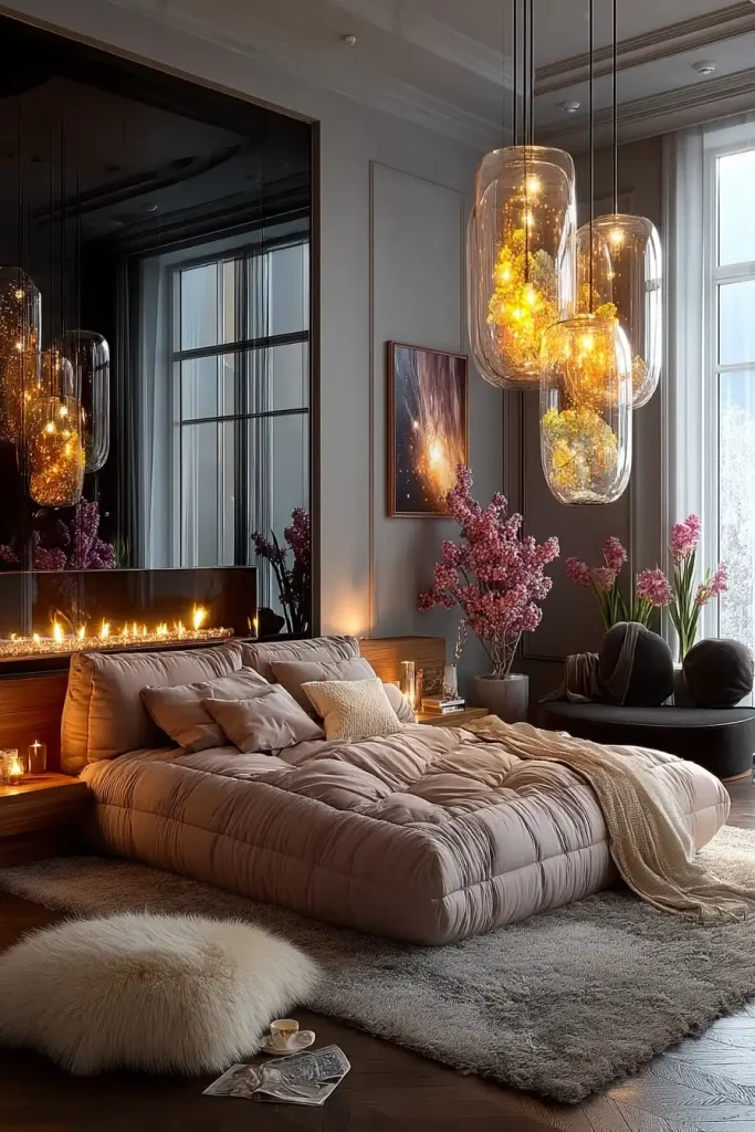 couleurs idéales pour une chambre à coucher paisible