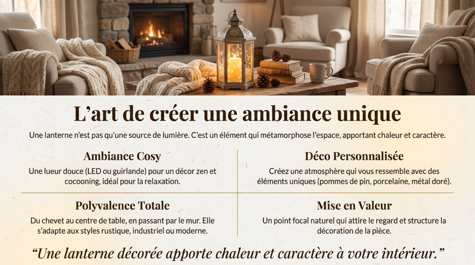 art de créer une ambiance unique