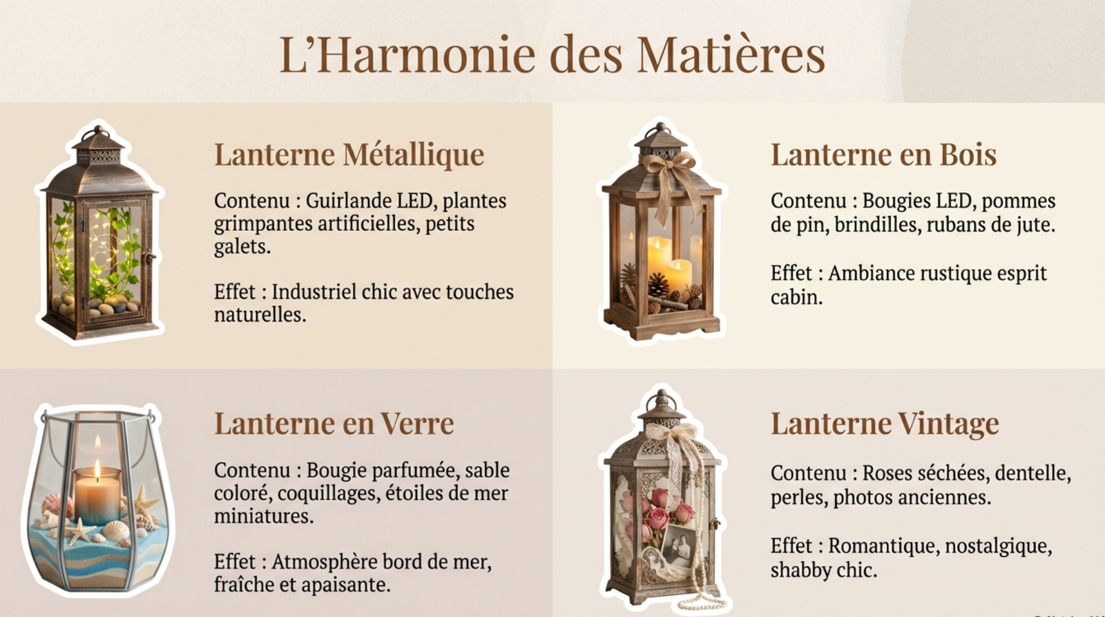 harmonie des matieres