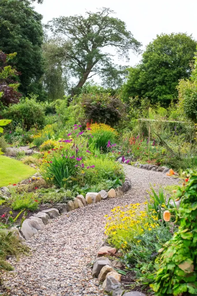 créer la structure de votre jardin anglais