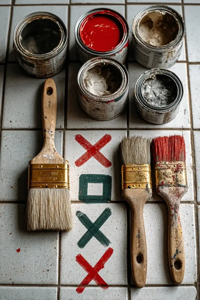 quelle peinture choisir pour son carrelage