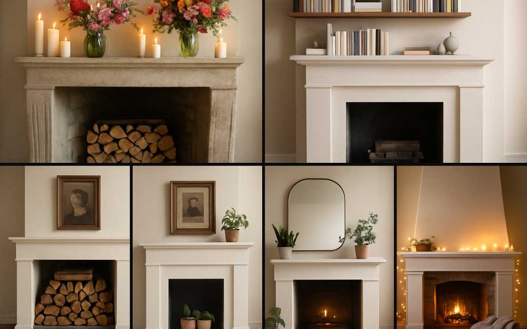 Découvrez 6 inspirations déco pour sublimer votre cheminée avec style !
