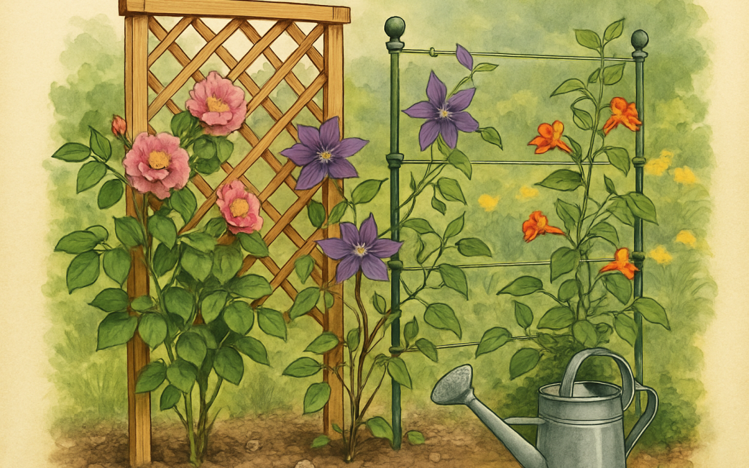 Guide pratique pour créer un support adapté aux plantes grimpantes