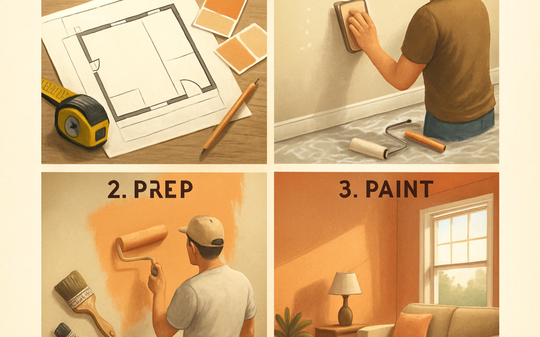 découvrez les 4 étapes essentielles pour peindre une pièce dans le bon ordre. optimisez votre projet de peinture avec des conseils pratiques pour garantir un résultat impeccable et durable. suivez notre guide pas à pas pour transformer votre intérieur facilement et efficacement.
