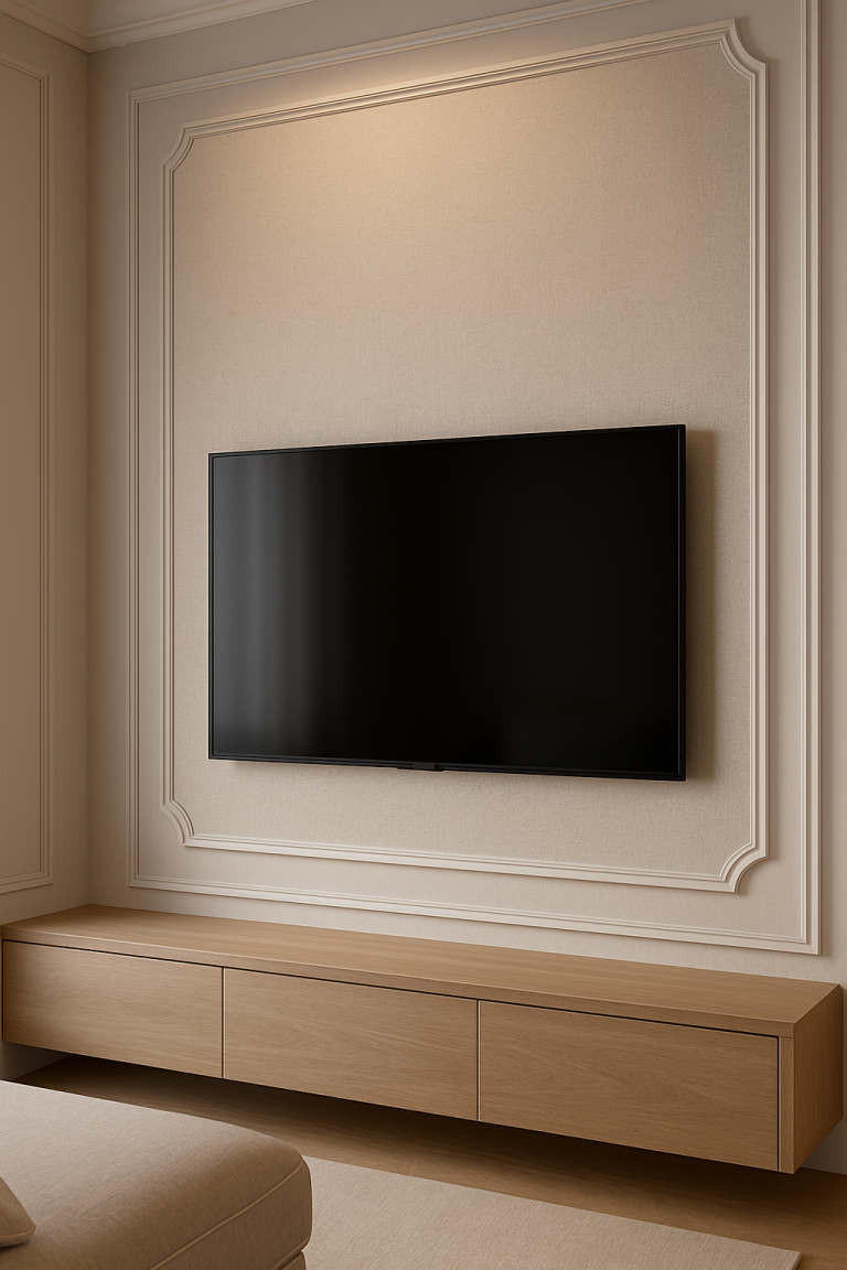 Mur Tele Sublimez votre mur télé avec les astuces d'Audrey