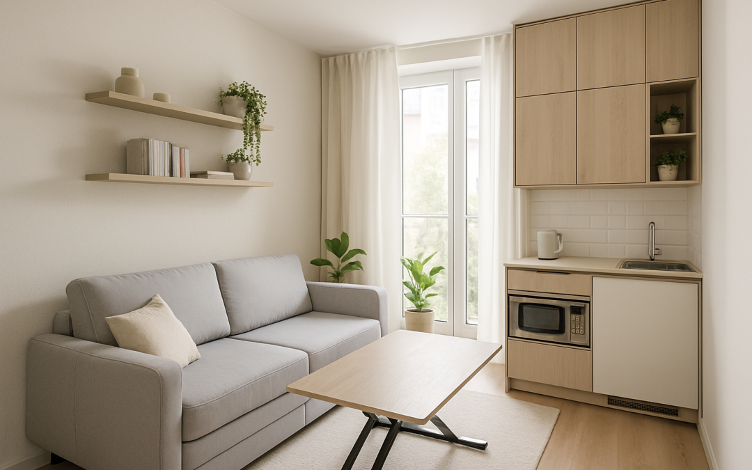Optimiser un studio de 20 m2 : 6 astuces astucieuses pour gagner en espace