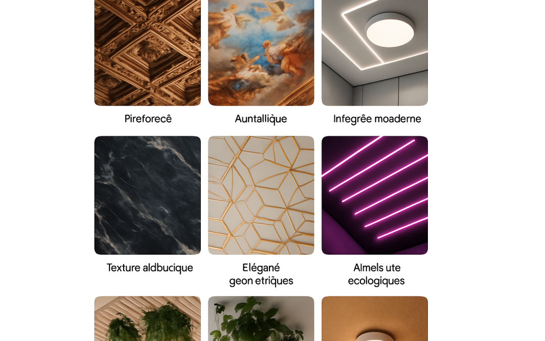 Plafond spectaculaire : 8 idées originales pour impressionner