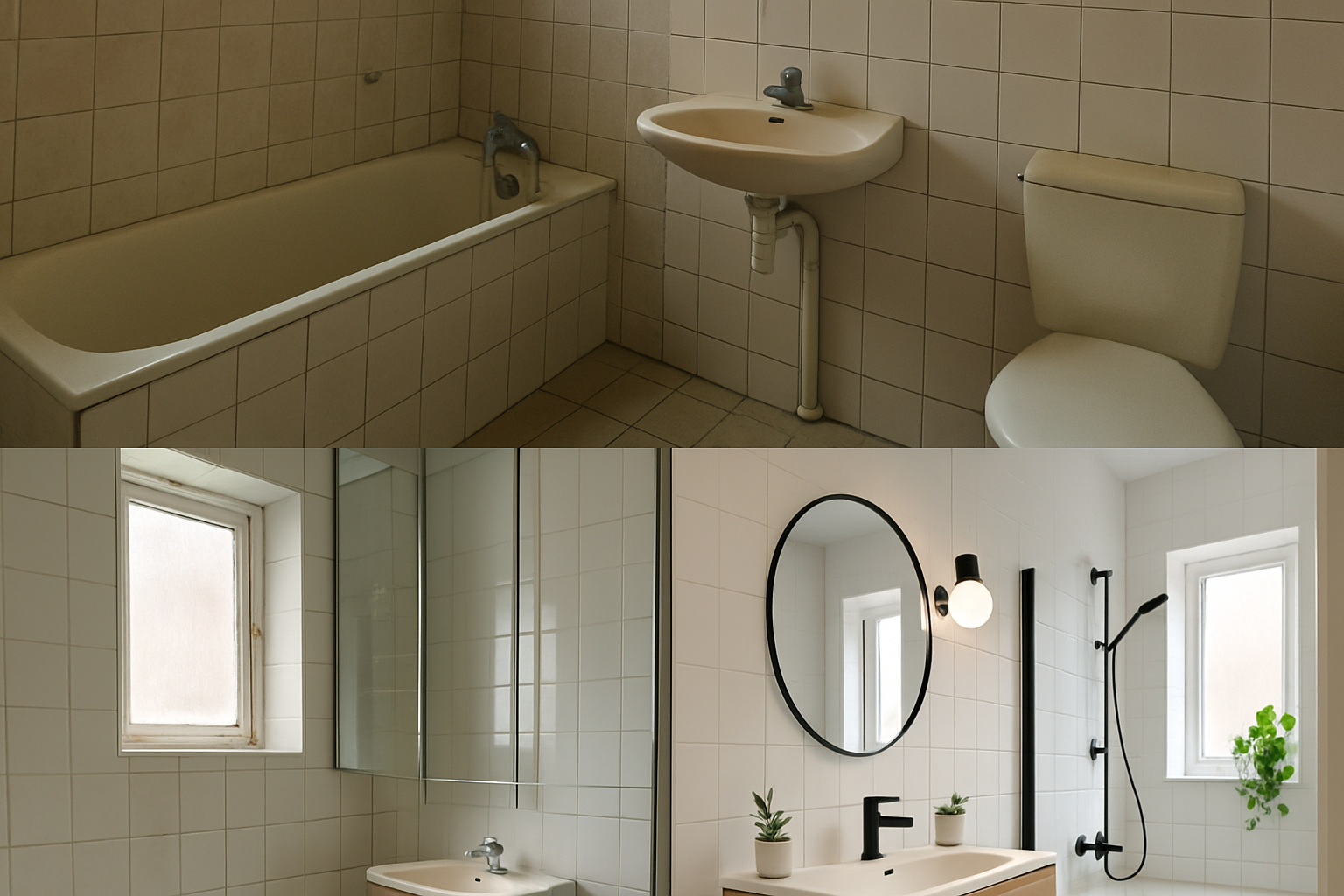 découvrez des transformations incroyables avec nos 5 projets de salles de bain avant et après, réalisés par nos experts en décoration. inspirez-vous et imaginez la salle de bain de vos rêves grâce à nos conseils et idées innovantes.