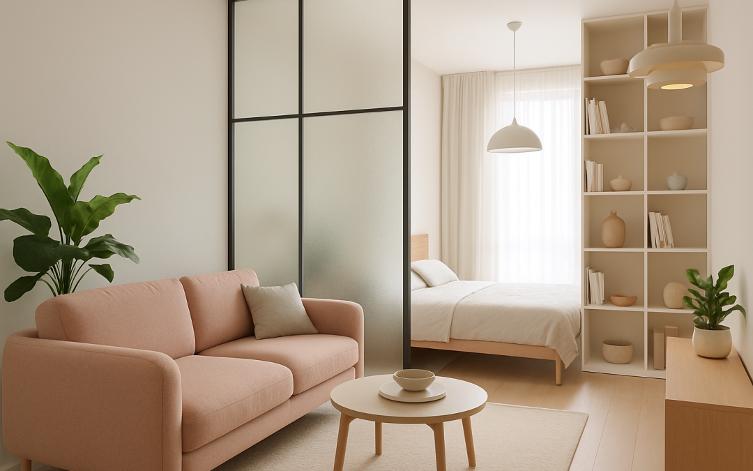 conseils astucieux pour délimiter l’espace entre la chambre et le salon selon nos experts en décoration