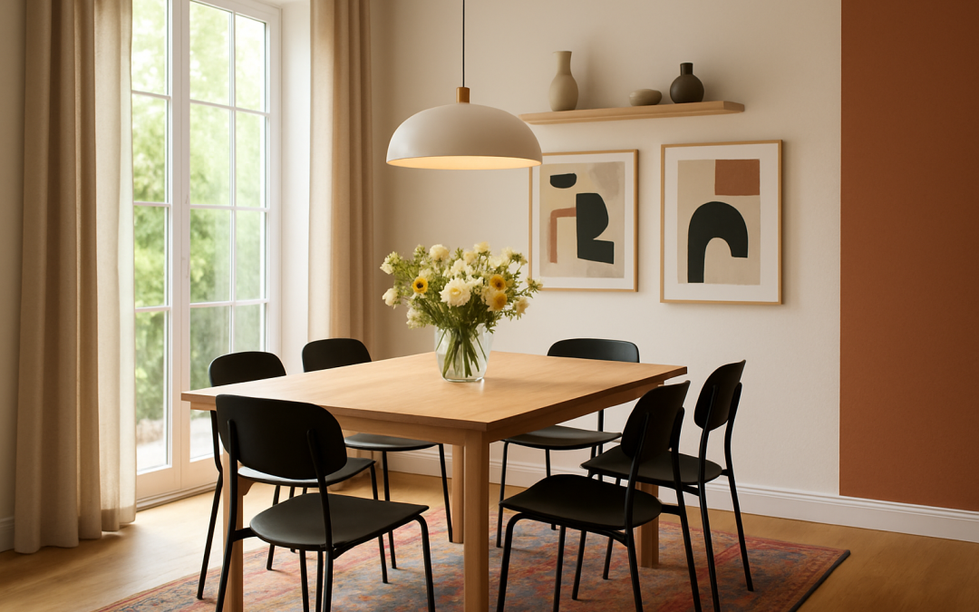 conseils pour transformer votre salle à manger en un espace moderne et stylé