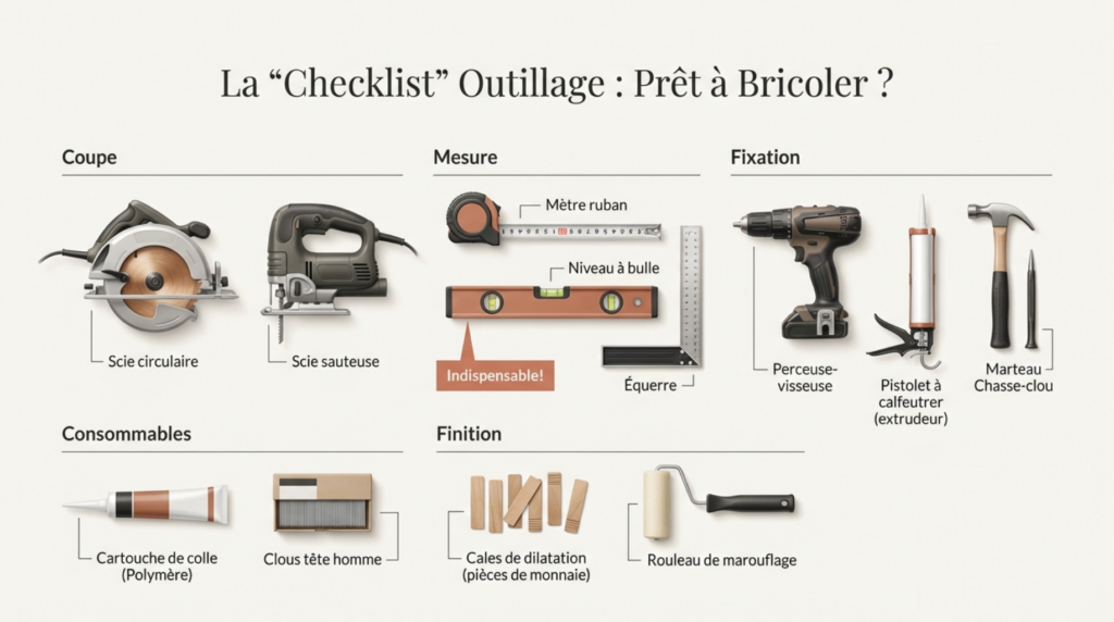 la checklist outillage