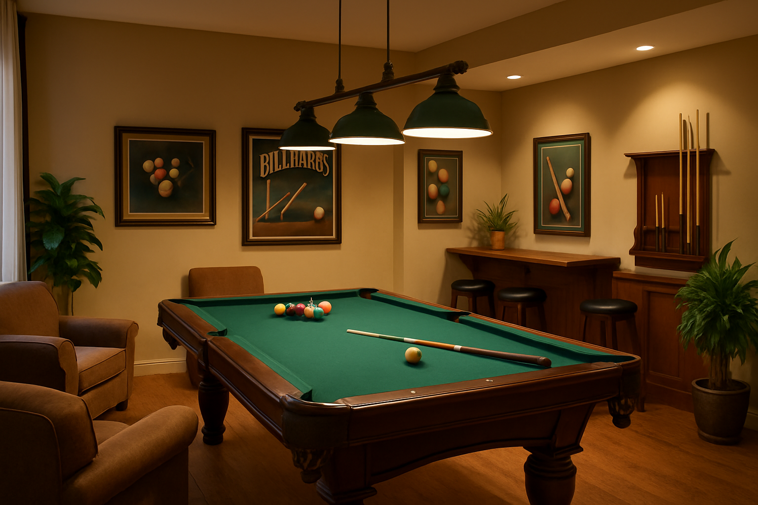 découvrez des astuces et conseils pratiques pour aménager une salle de billard conviviale chez vous. transformez votre espace en un lieu chaleureux et accueillant, idéal pour partager des moments de détente et de divertissement en famille et entre amis.