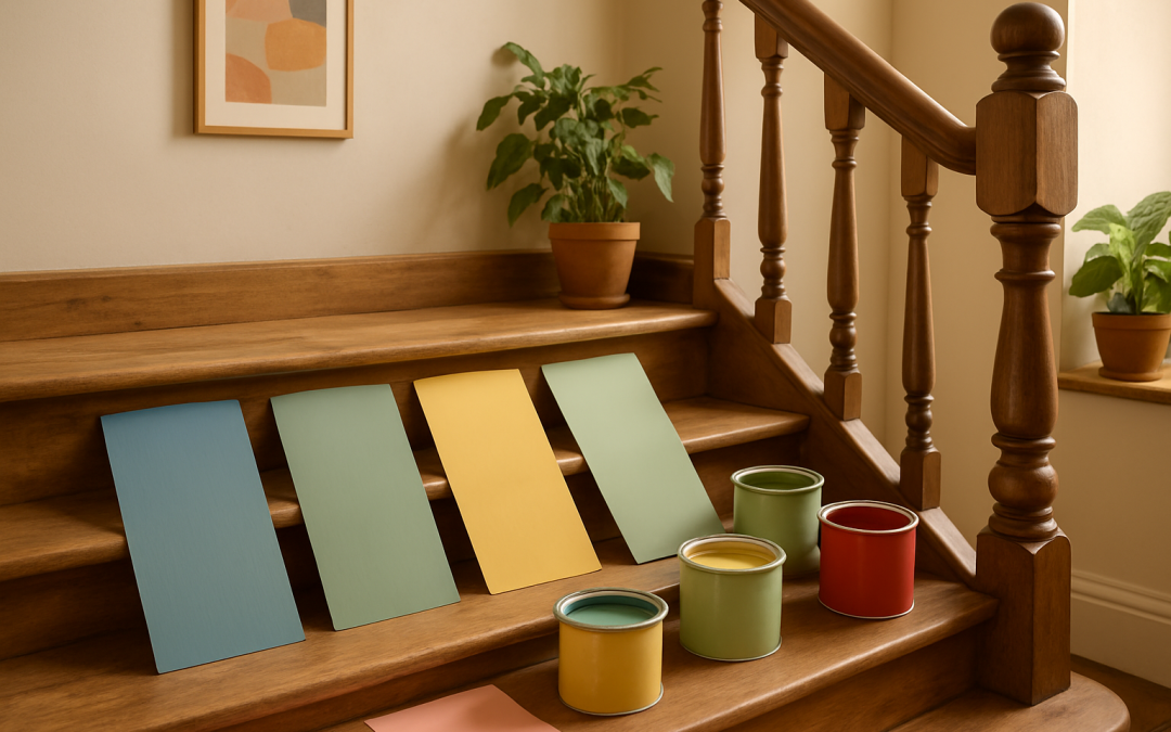 Comment choisir la couleur idéale pour peindre une cage d’escalier ?