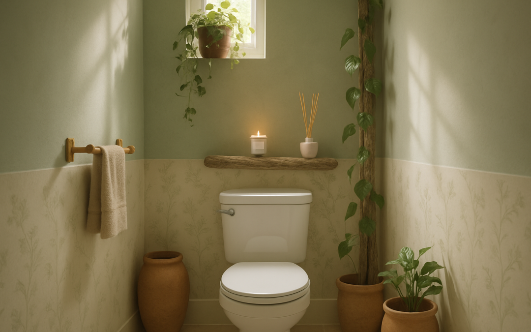 Inspirez-vous de la nature pour créer une décoration de WC apaisante
