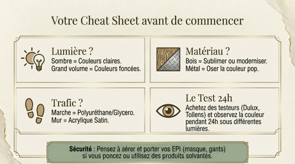 astuces avant de commencer