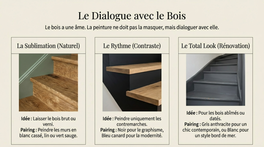 le dialogue avec le bois