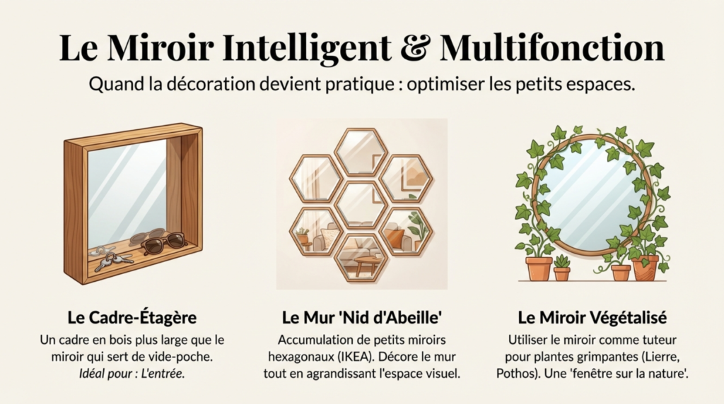 le mirroir intelligent et multifonction