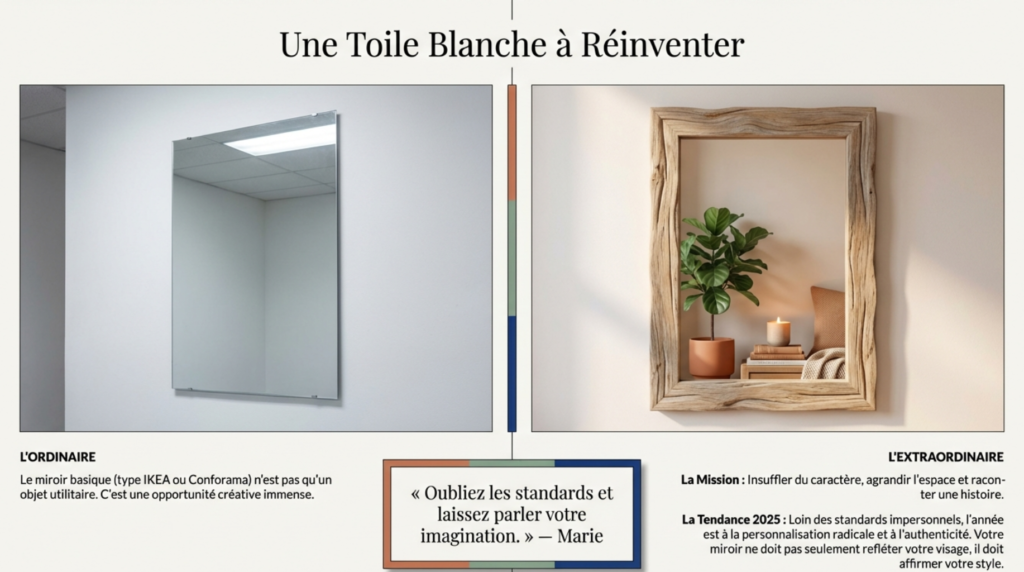 une toile blanche à réinventer