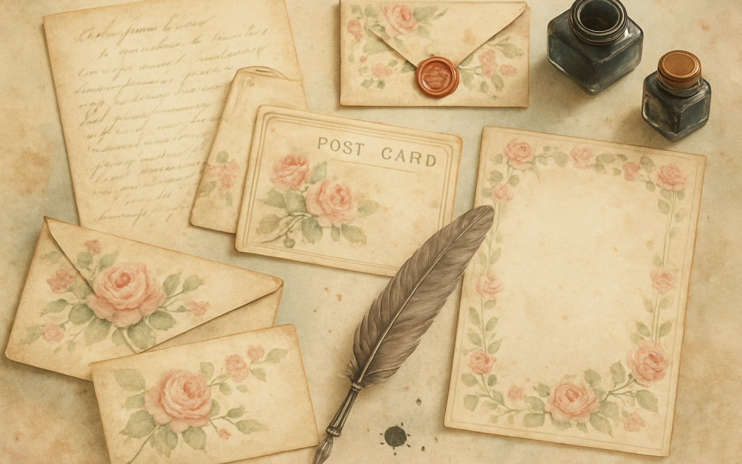 La papelería : une collection nostalgique de papeterie vintage