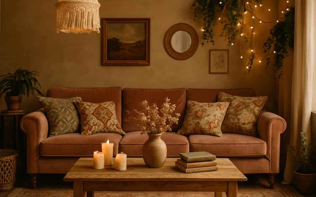 Découvrez l’élégance intemporelle d’une décoration bohème vintage