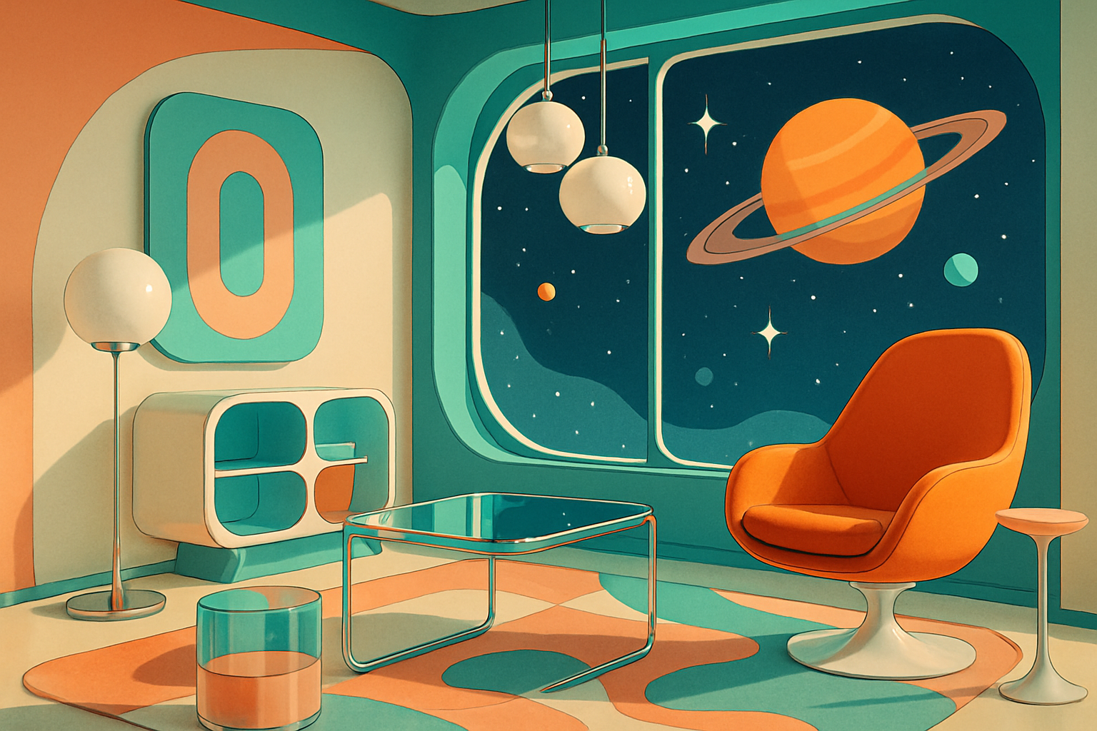 redécouvrez le design space age, une tendance rétro-futuriste qui s’impose à nouveau dans la décoration intérieure. explorez comment ses formes audacieuses et ses matériaux innovants apportent une touche unique et inspirante à votre espace.