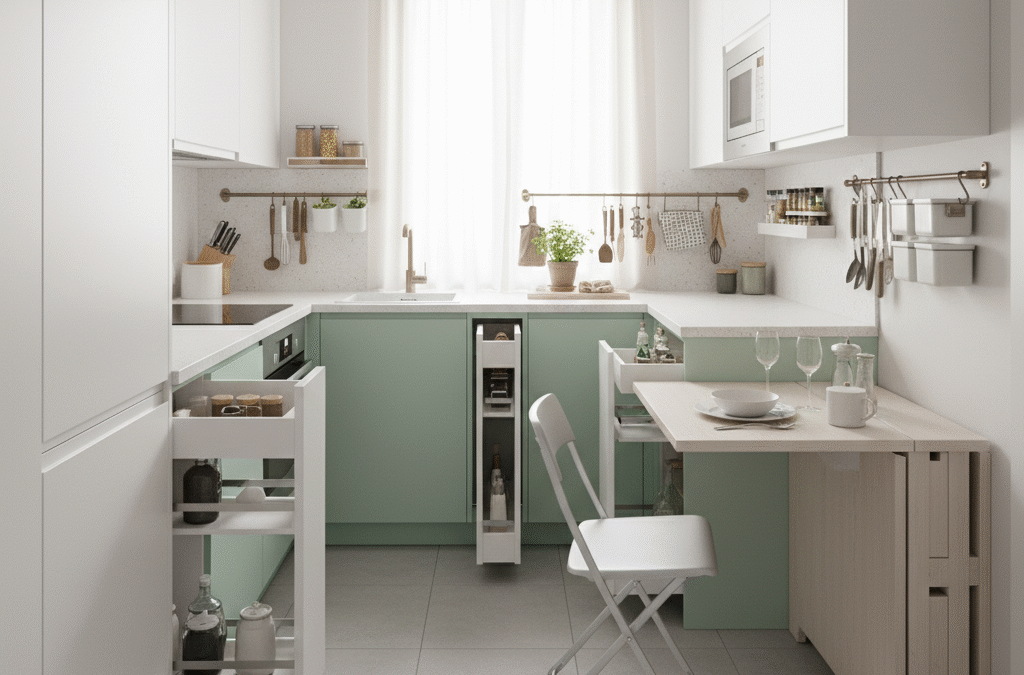 découvrez nos astuces pratiques pour aménager une petite cuisine et optimiser l'espace. idées gain de place et conseils d'agencement pour une cuisine fonctionnelle et agréable.