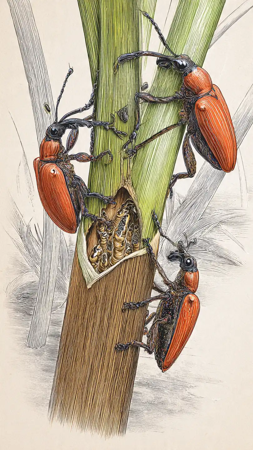 charançon rouge du palmier