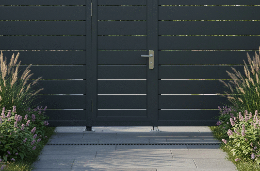 découvrez comment choisir un portail coulissant avec portillon intégré pour maximiser l'espace et renforcer la sécurité de votre propriété.