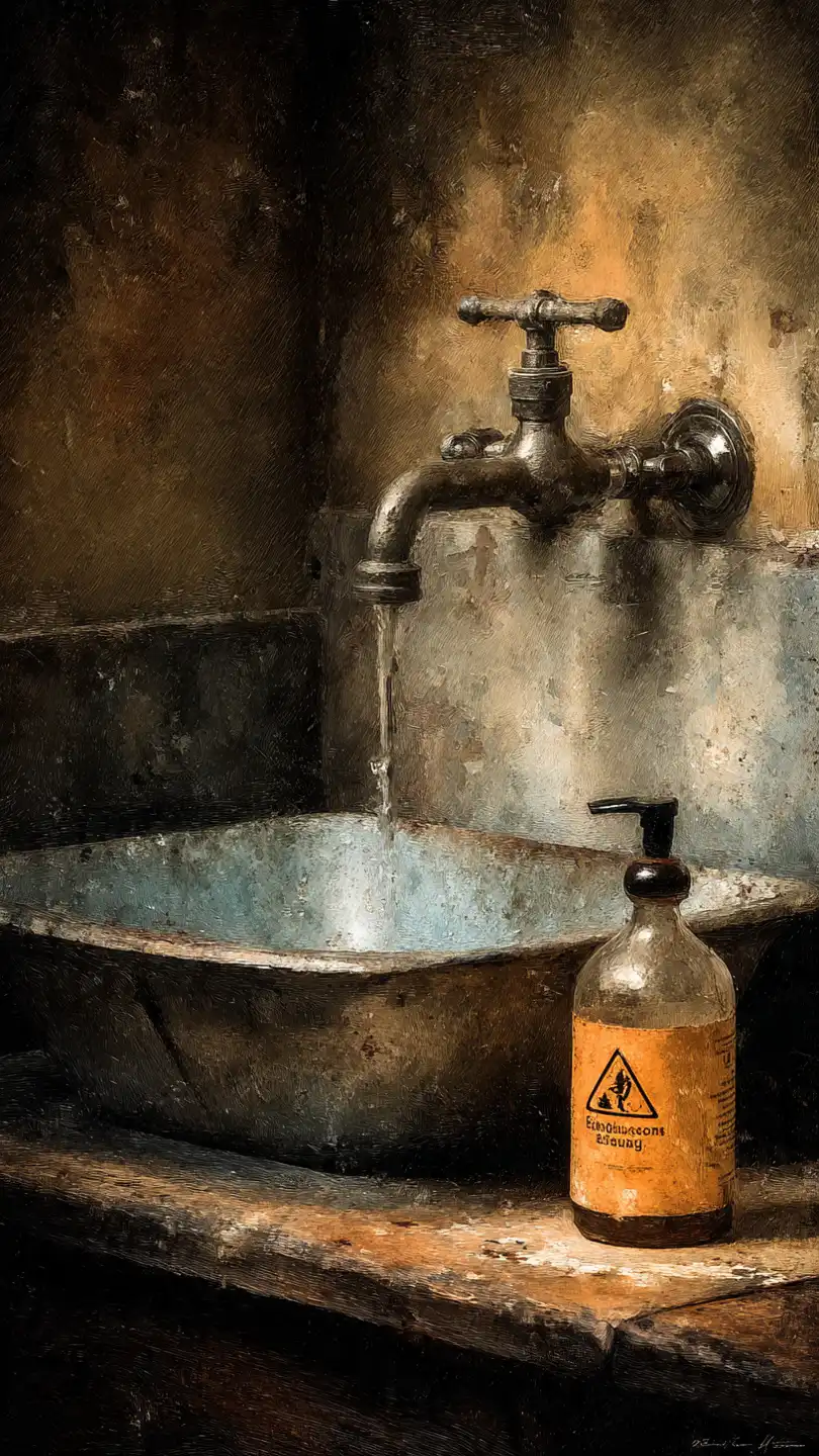 le vinaigre blanc et le bicarbonate