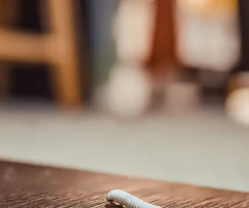 vers blancs dans la maison comment les identifier et s'en débarrasser efficacement