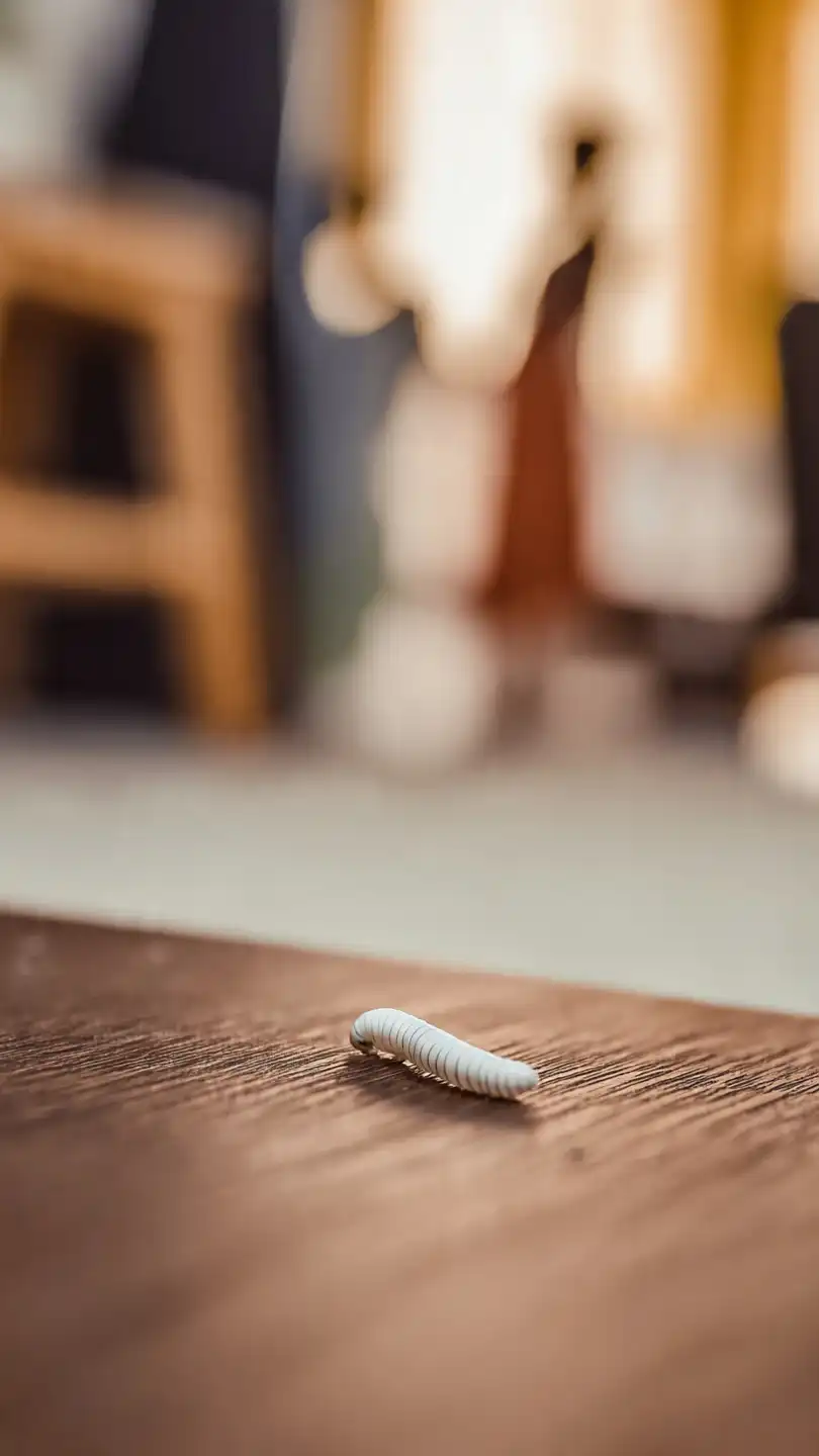 vers blancs dans la maison comment les identifier et s'en débarrasser efficacement