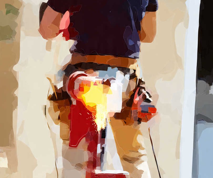 artisan l uvre sur un chantier de