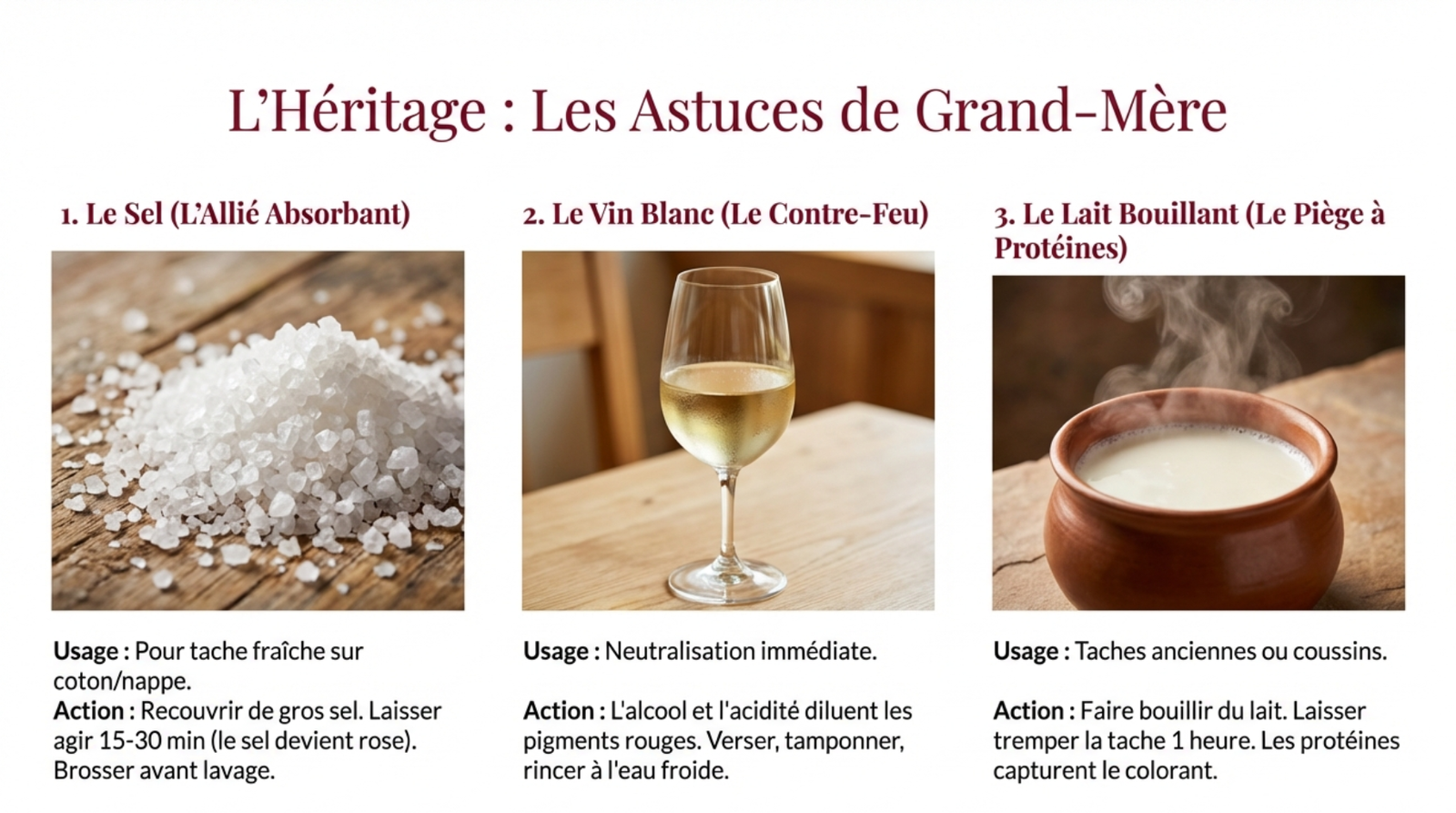 astuces de grand mère