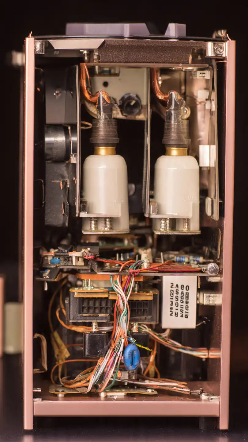 circuits internes d une machine caf avec