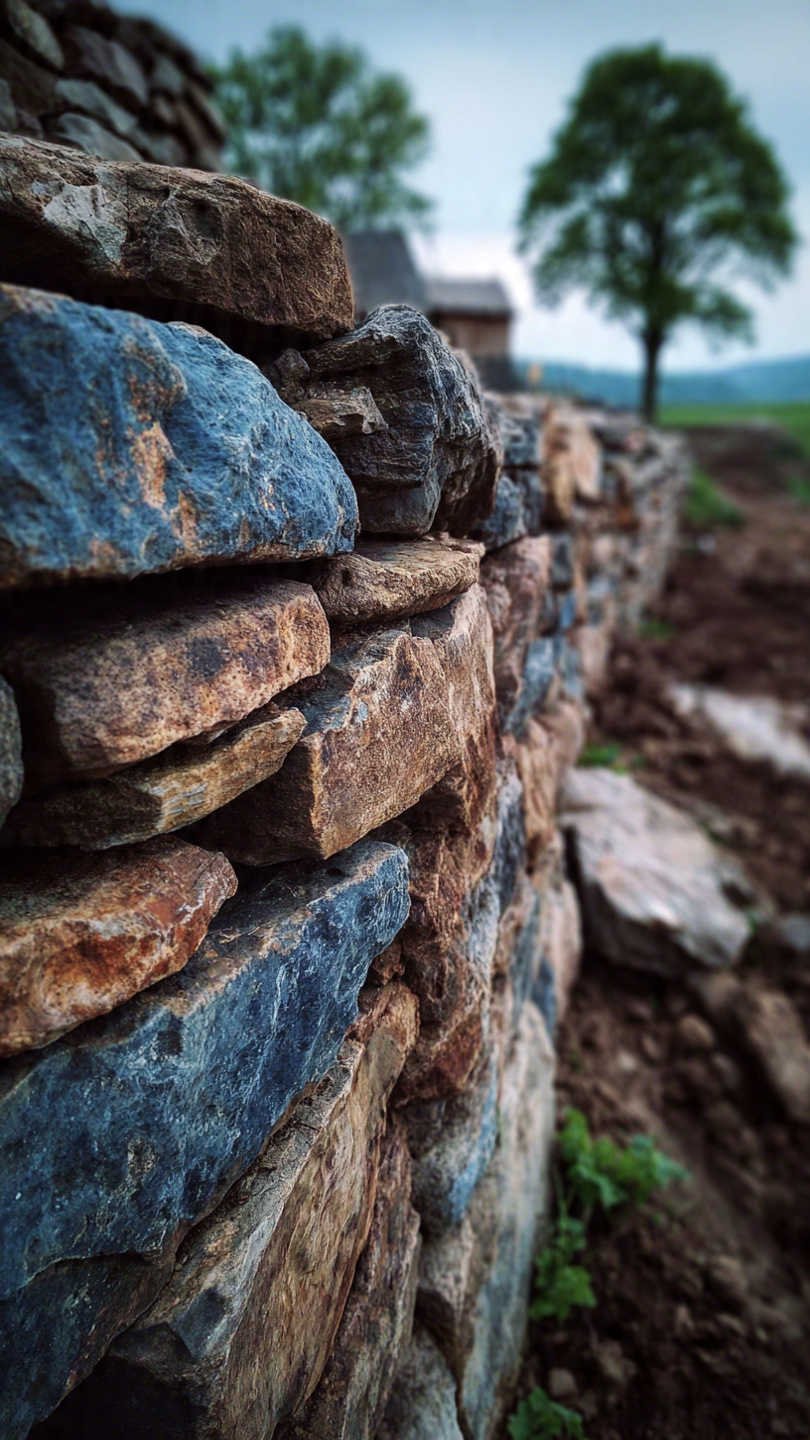 construction d un mur en pierre s che outils