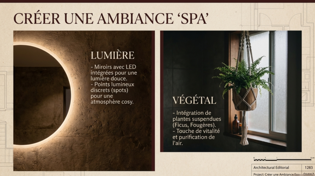 créer une ambiance spa