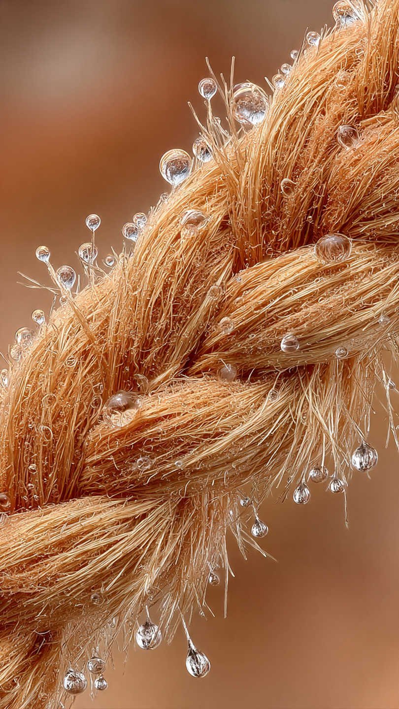 d tail macro d une fibre microfibre textures et