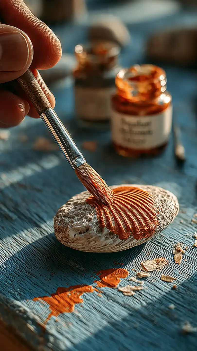 gros plan sur une main appliquant de