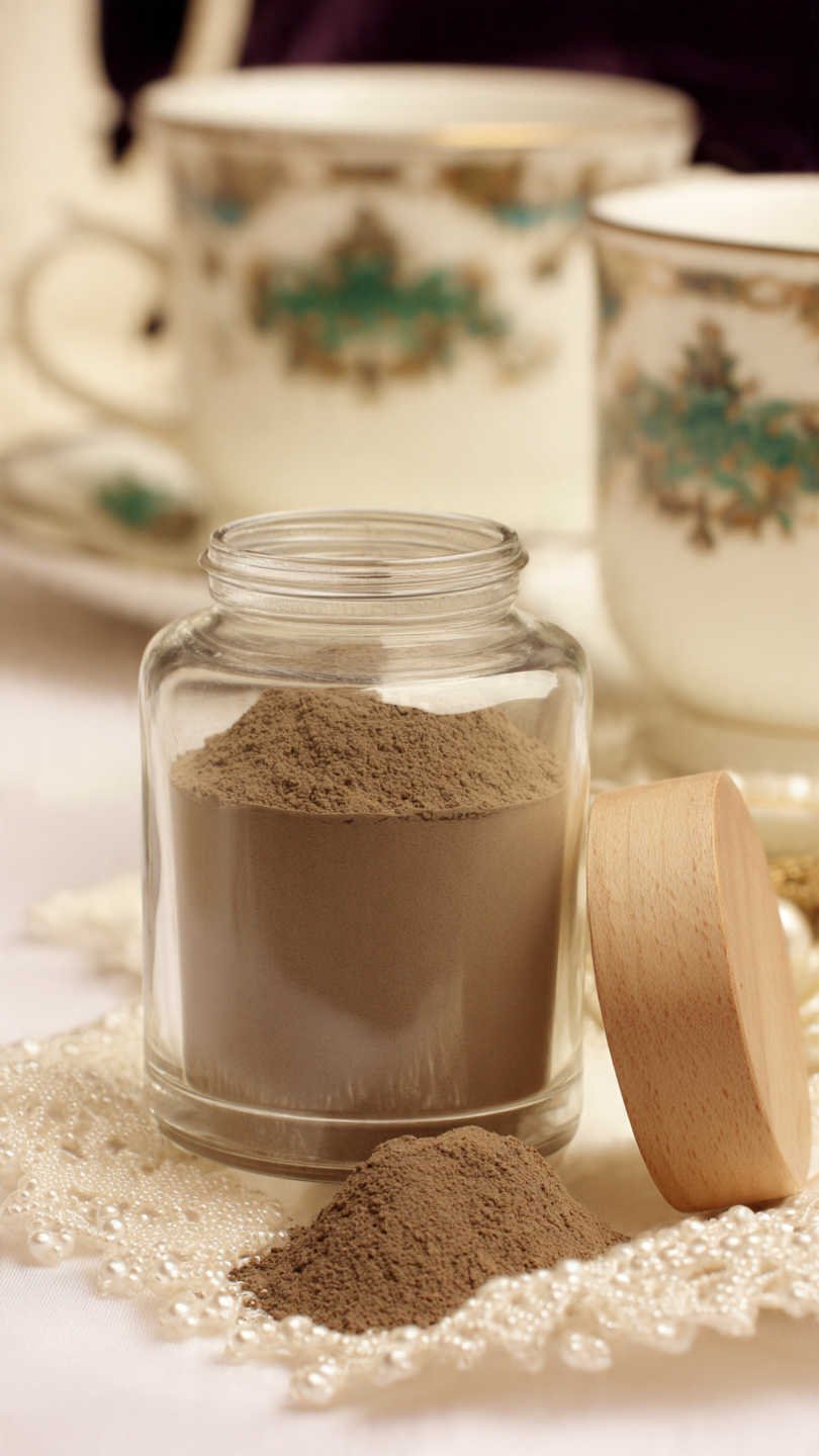 terre de sommi res en poudre utilis e sur