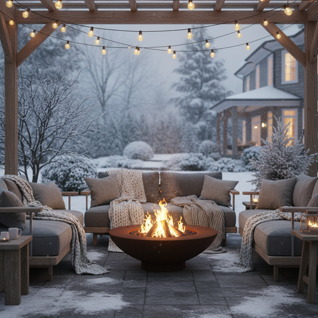 découvrez comment aménager une terrasse de 30m2 pour en profiter toute l'année, été comme hiver, grâce à des conseils pratiques et des idées d'aménagement adaptées à chaque saison.