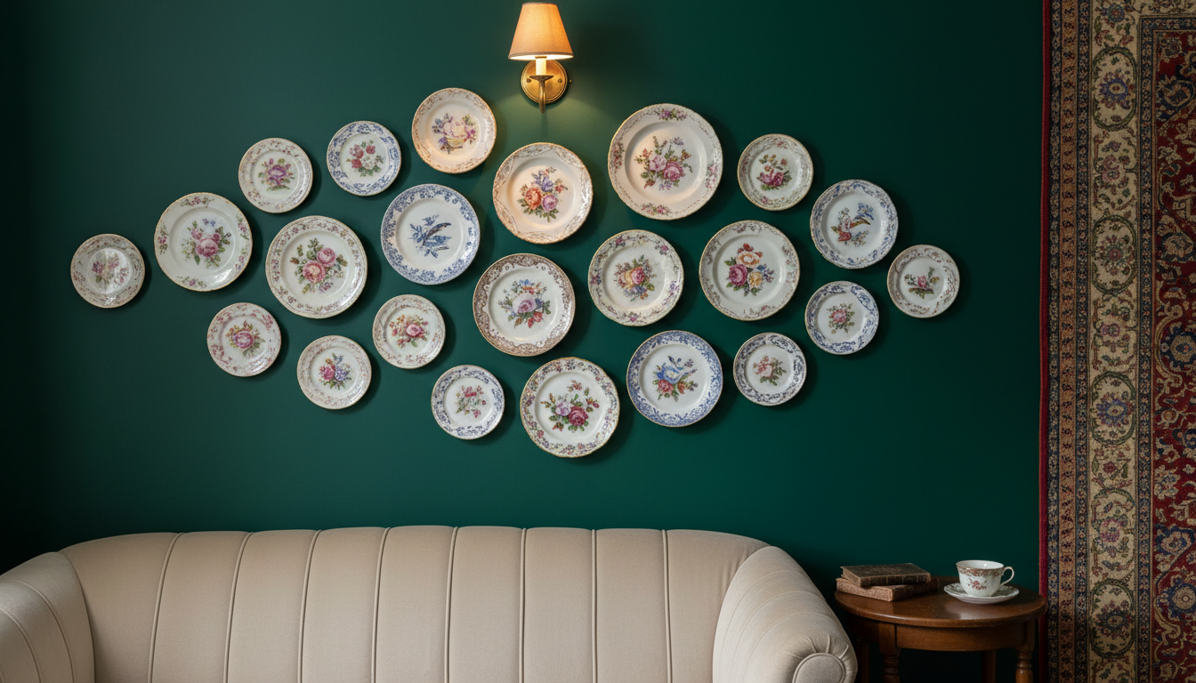 découvrez comment choisir des assiettes vintage uniques et les intégrer harmonieusement dans votre décoration pour un style authentique et rétro.