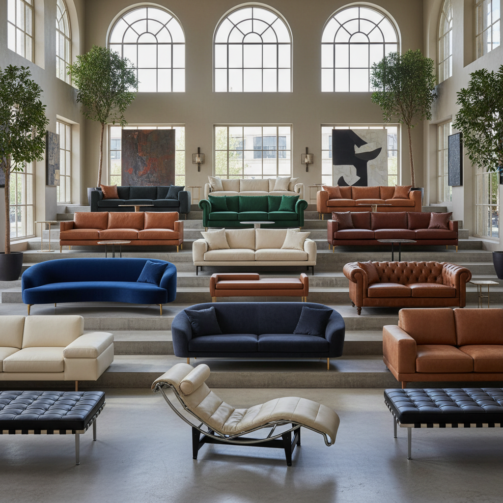découvrez notre sélection exclusive de 30 canapés et sofas d'exception, alliant design prestigieux et confort absolu, créés par des designers renommés pour sublimer votre intérieur.