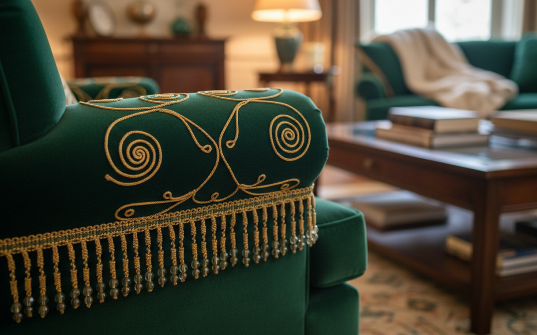 découvrez comment les subtilités textiles prennent le dessus sur les imprimés audacieux dans les tendances actuelles de la décoration d'intérieur.