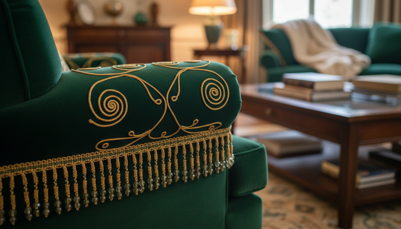 découvrez comment les subtilités textiles prennent le dessus sur les imprimés audacieux dans les tendances actuelles de la décoration d'intérieur.