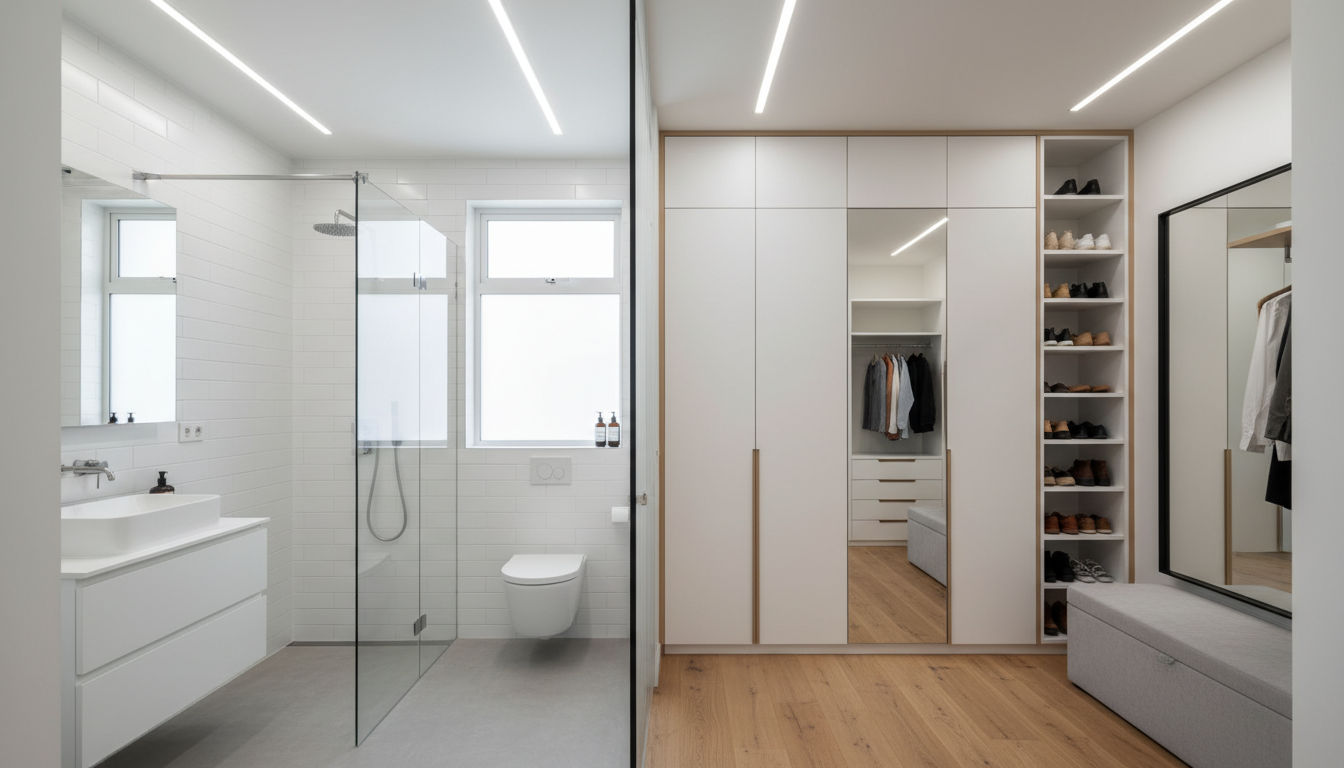 découvrez nos conseils pratiques pour aménager efficacement votre salle de bain et votre dressing, alliant fonctionnalité et esthétisme pour un espace optimisé chez vous.