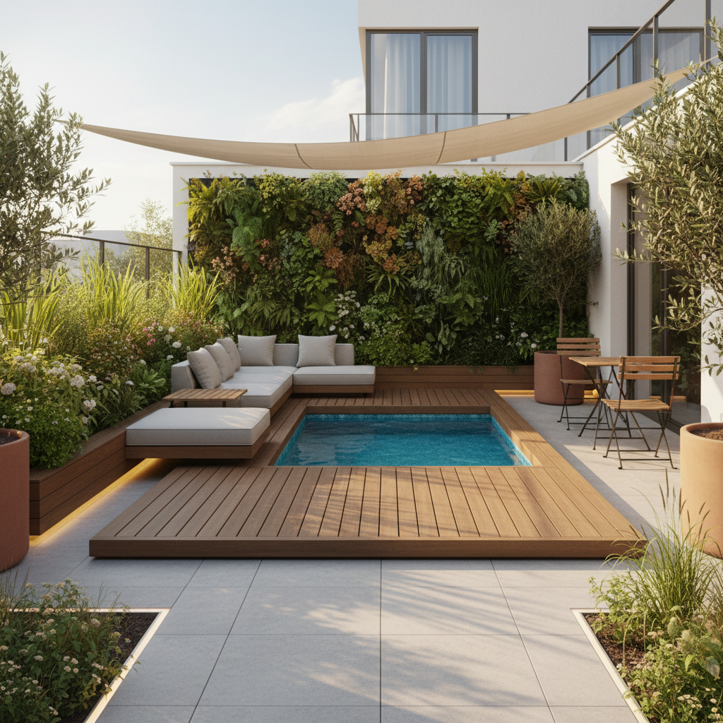 découvrez nos conseils pratiques pour aménager une piscine de moins de 10m2 et maximiser l'espace disponible dans votre jardin.