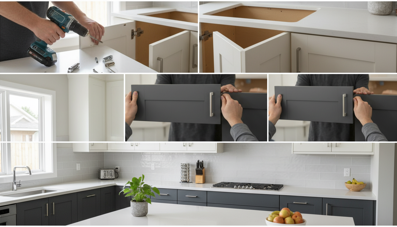 découvrez comment changer facilement les portes de cuisine pour un relooking rapide et efficace. suivez nos conseils pratiques pour transformer votre cuisine sans gros travaux.